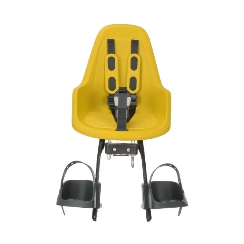 Bobike ONE mini Fietsstoeltje voor Kinderen - Mighty Mustard