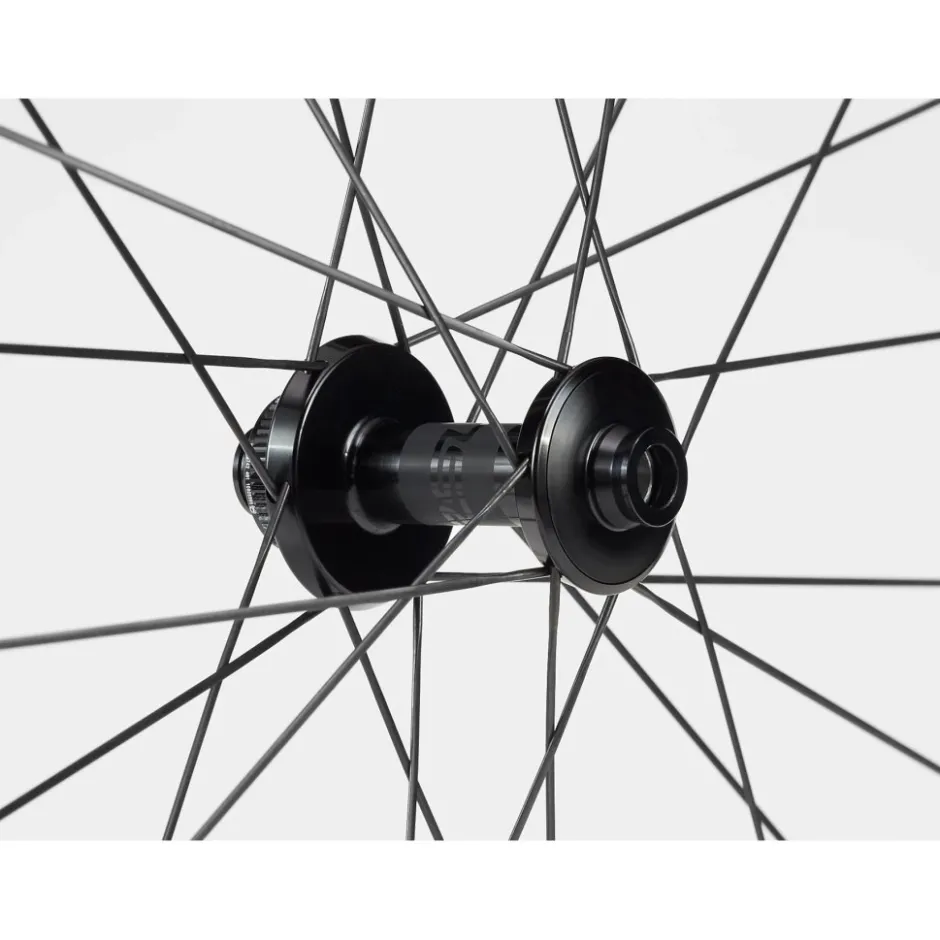 Wielen < Bontrager Aeolus RSL 75 TLR Disc Carbon Front Wheel - Clincher / Tubeless - Centerlock - 12x100mm