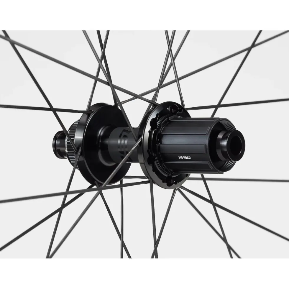 Bontrager Aeolus RSL 62 TLR Disc Carbon Rear Wheel - Clincher / Tubeless - Centerlock - 12x142mm - Shimano HG
