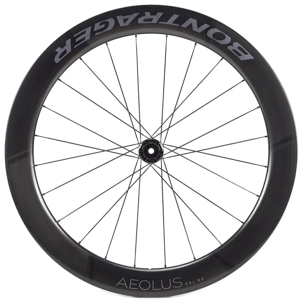 Bontrager Aeolus RSL 62 TLR Disc Carbon Rear Wheel - Clincher / Tubeless - Centerlock - 12x142mm - Shimano HG