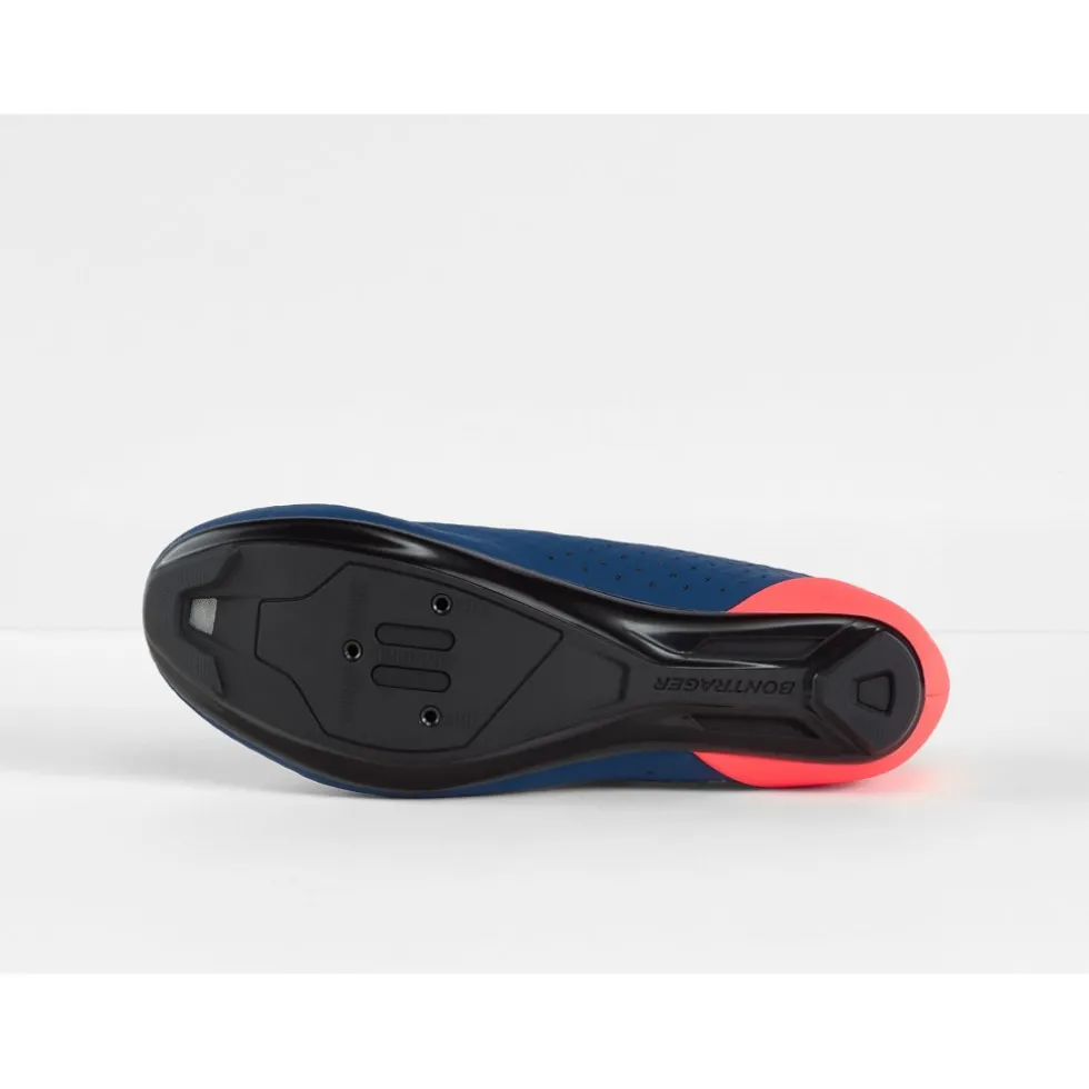Bontrager Circuit Racefietsschoenen - nautical navy / radioactive coral
