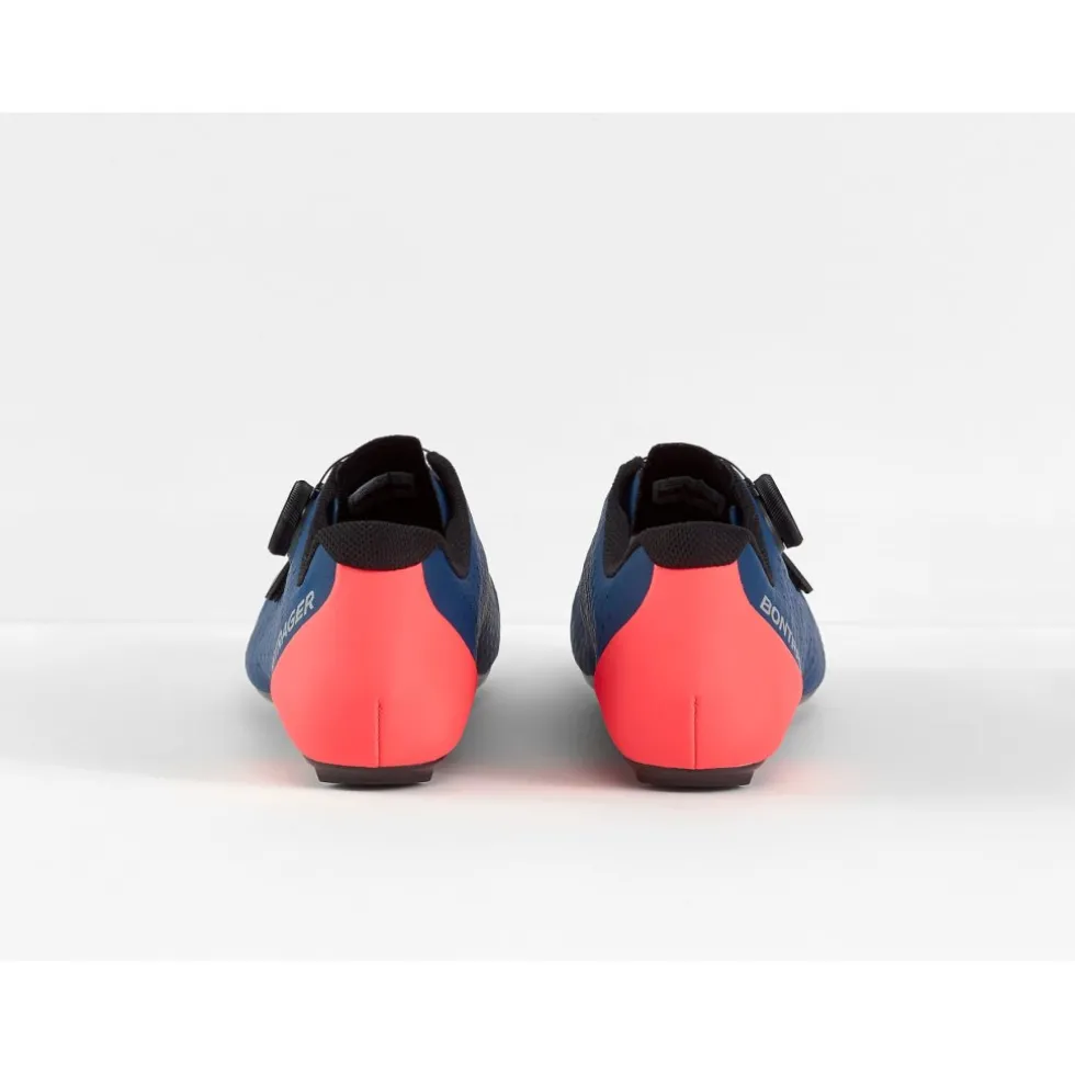 Bontrager Circuit Racefietsschoenen - nautical navy / radioactive coral