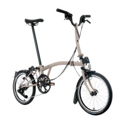Brompton C Line - 4-Speed - Mid Bar - Extended Seatpost - Rear Rack & Dynamo - 16
