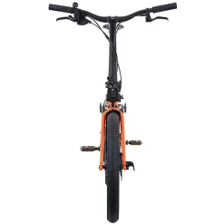 Vouwfietsen < Brompton G Line - 8-Speed - Large - Telescopic Seatpost - Rear Rack - 20" Vouwfiets - 2026 - Adventure Orange
