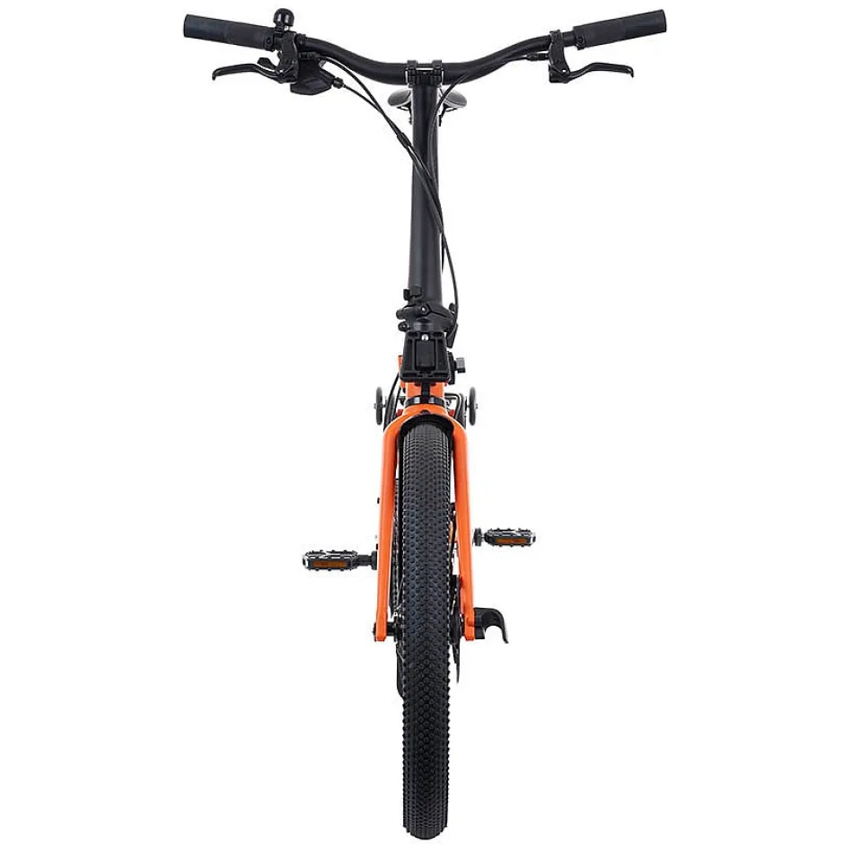 Vouwfietsen < Brompton G Line - 8-Speed - Large - Telescopic Seatpost - Rear Rack - 20" Vouwfiets - 2026 - Adventure Orange