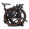 Brompton G Line - 8-Speed - Small - Standard Seatpost - Rear Rack - 20" Vouwfiets - 2026 - Space Black