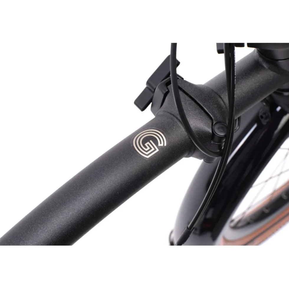 Brompton G Line - 8-Speed - Small - Standard Seatpost - Rear Rack - 20" Vouwfiets - 2026 - Space Black