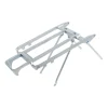Brompton Platform Rear Rack + Stays - silver