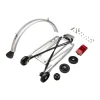 Brompton Rear Rack Set - silver