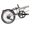 Brompton T Line Urban - 4-Speed - Low Bar - Standard Seatpost - 16" Vouwfiets - 2026 - blasted ti