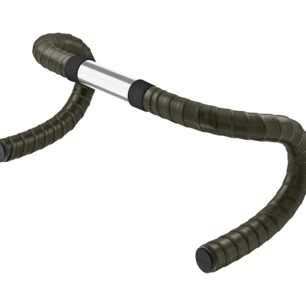 Brooks Cambium Rubber Bar Tape Stuurlint - mud green