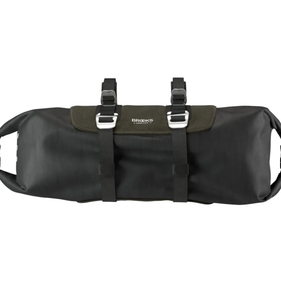 Brooks Scape Handlebar Roll Stuurtas 10-12L - mud green