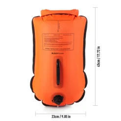 Zwemhulpmiddelen < Buddyswim Buoy Dry Bag LLS 20lt - orange