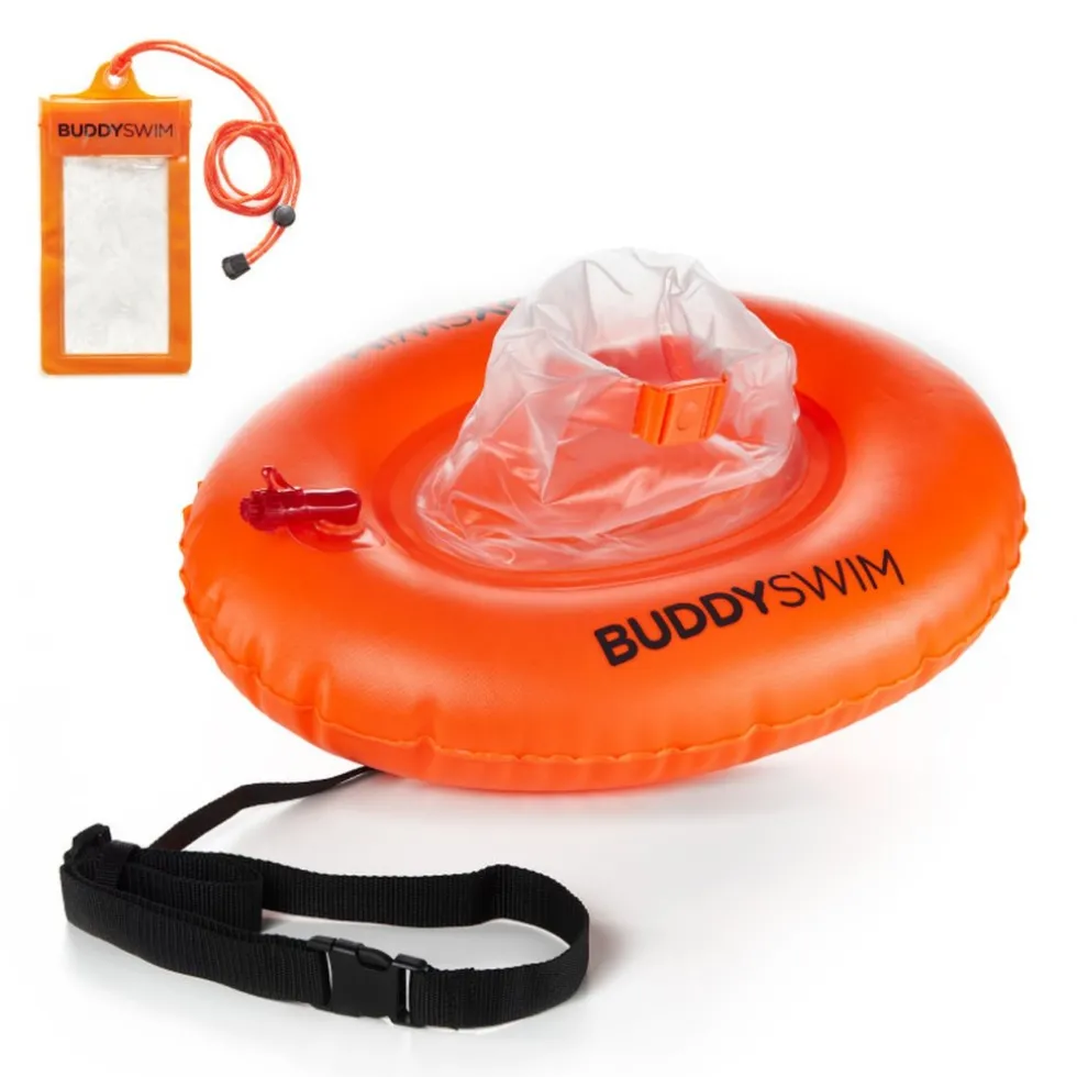 Buddyswim Hydrastation Buoy - Drijvende Boei - oranje