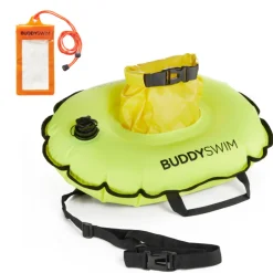 Buddyswim Hydrastation Buoy - Drijvende Boei - geel