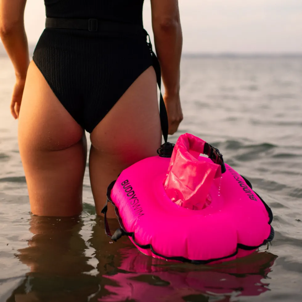 Buddyswim Hydrastation Buoy - Drijvende Boei - rosa