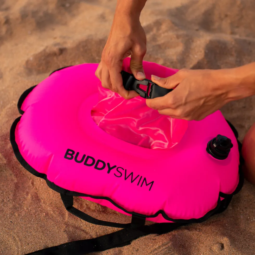 Buddyswim Hydrastation Buoy - Drijvende Boei - rosa