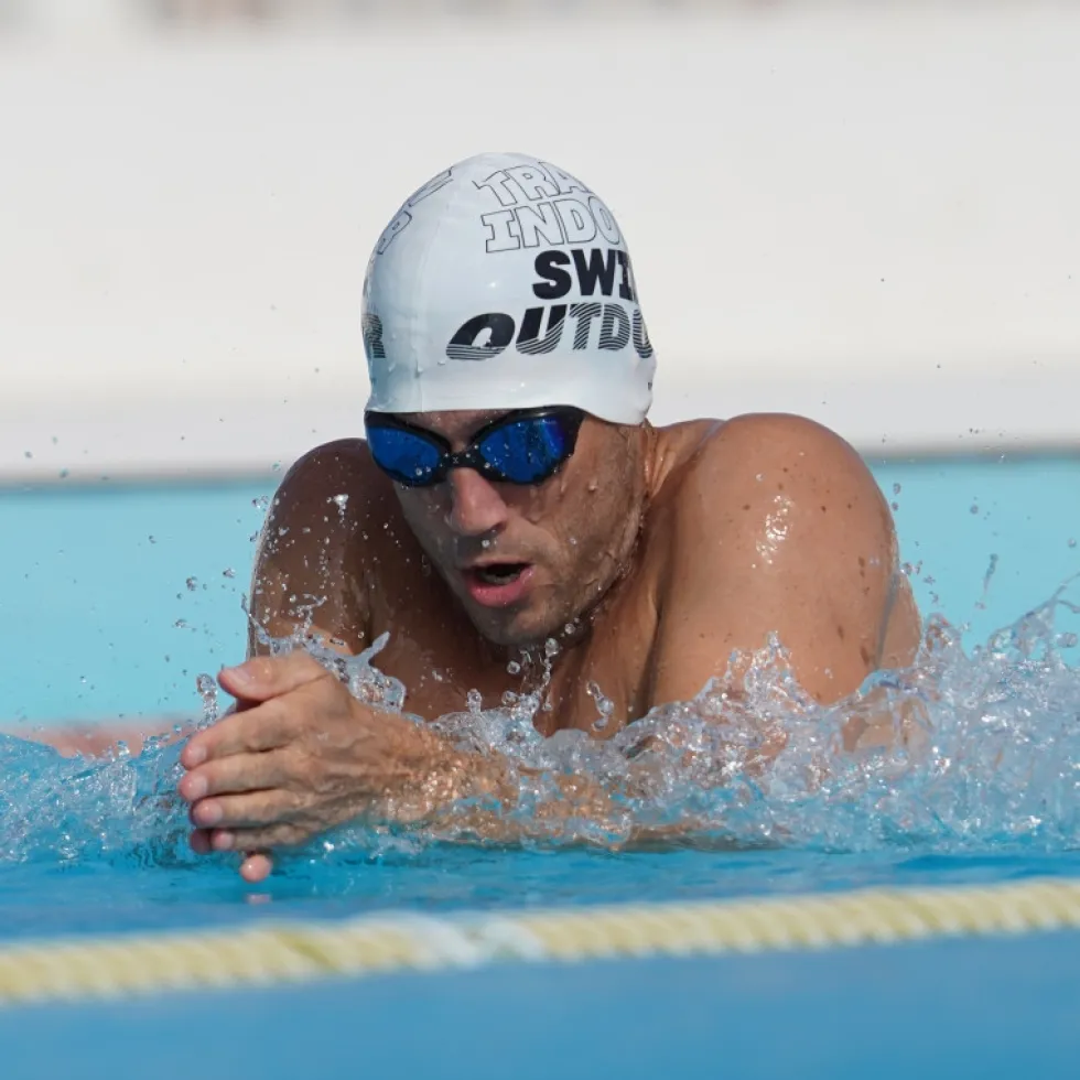 Buddyswim OzeanX Zwembril - black/iridium mirror