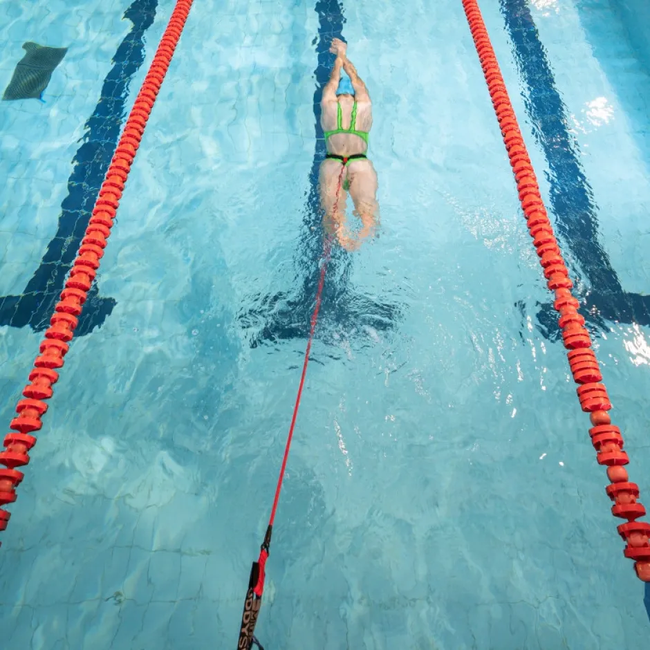 Zwemhulpmiddelen < Buddyswim Short Speed Swim Zwemweerstandsband