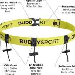 Accessoires < Buddyswim Startnummerband - white