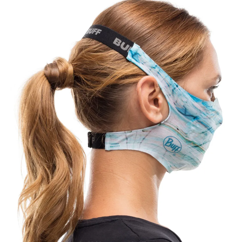 Buff® Filter Gezichtsmasker - Makrana Sky Blue