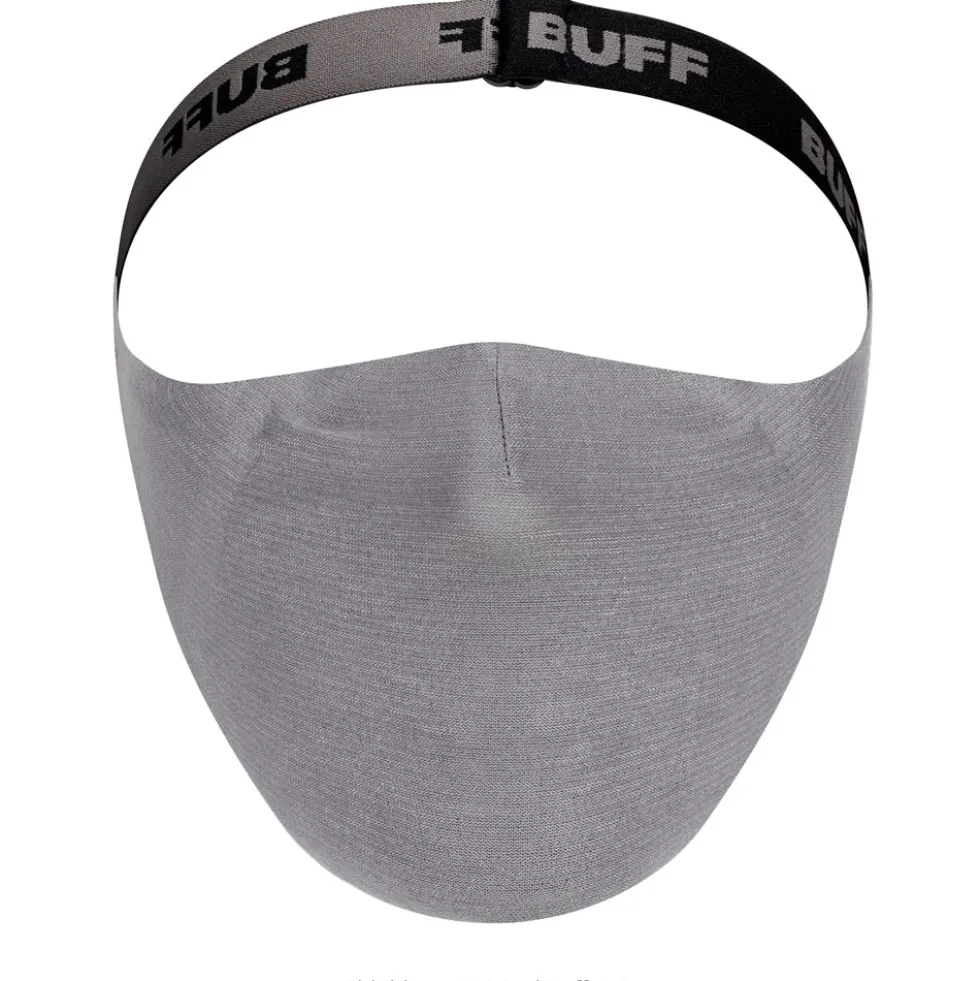 Buff® Filter Gezichtsmasker - Solid Grey Sedona