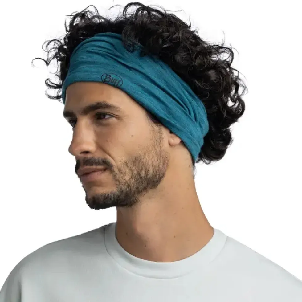 Buff® Merino Lightweight Multifunctionele Doek - Solid Teal