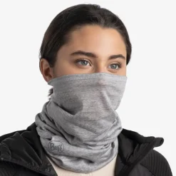 Buff® Merino Lightweight Multifunctionele Doek - Solid Light Grey