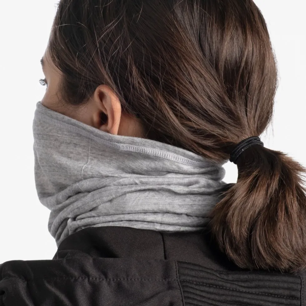 Buff® Merino Lightweight Multifunctionele Doek - Solid Light Grey