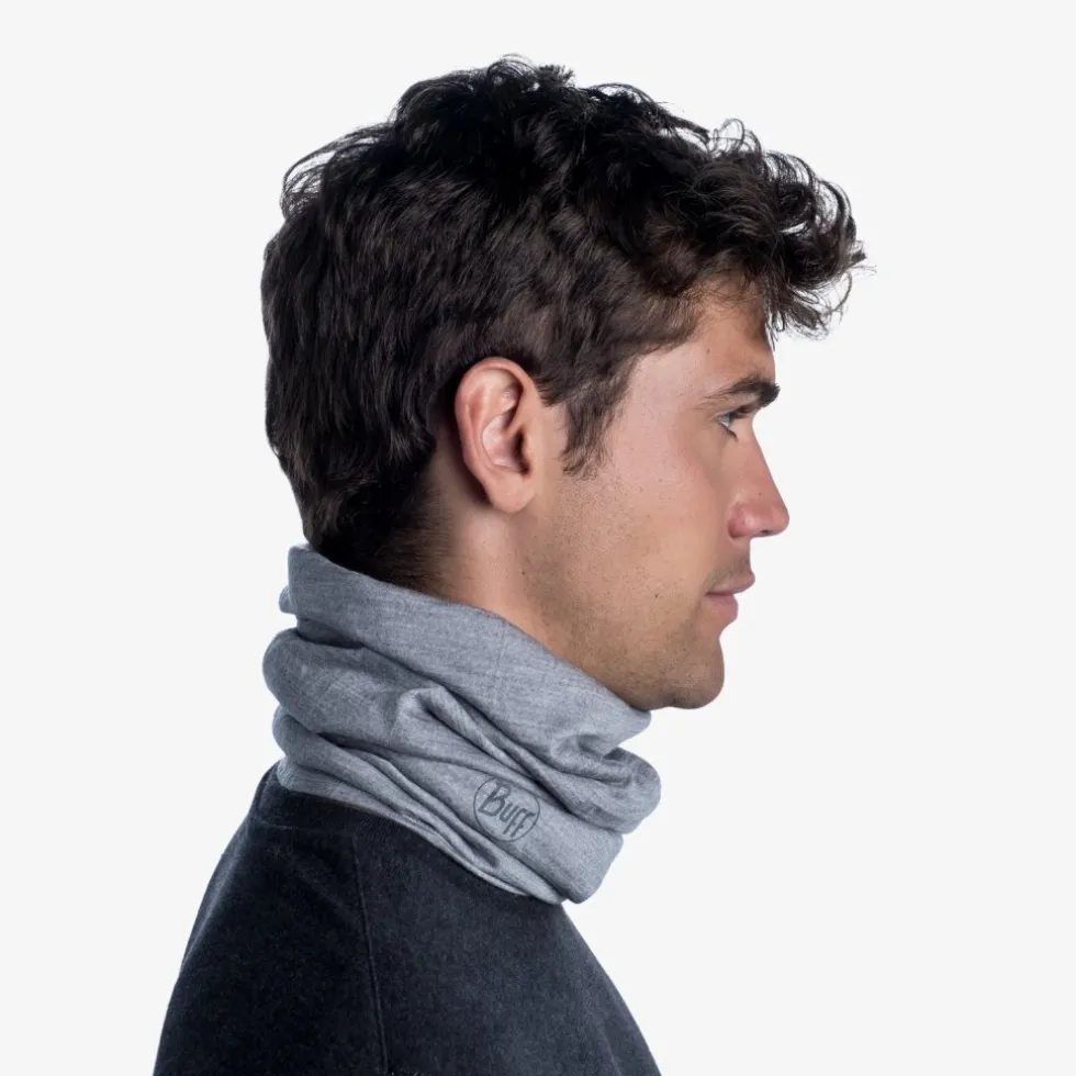 Buff® Merino Lightweight Multifunctionele Doek - Solid Light Grey