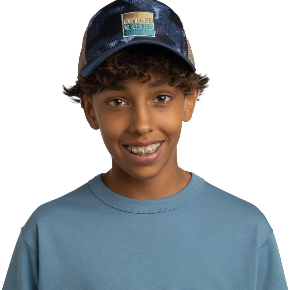 Buff® Trucker Cap Kinderen - Snigs Night Blue