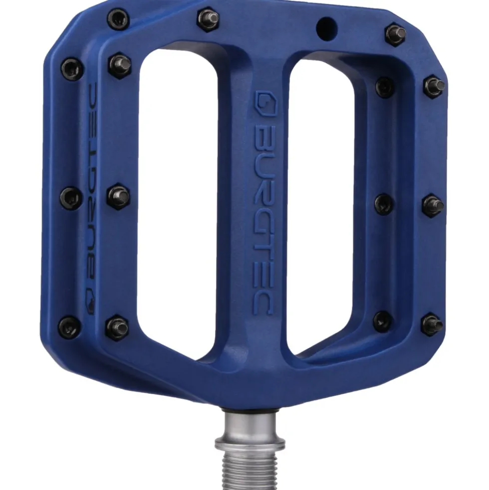 Burgtec MK4 Composite Platformpedalen - deep blue