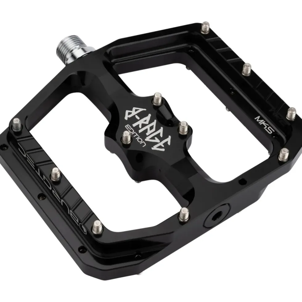 Burgtec Penthouse Flat MK5 Pedalen - B-Rage Edition - Burgtec Black