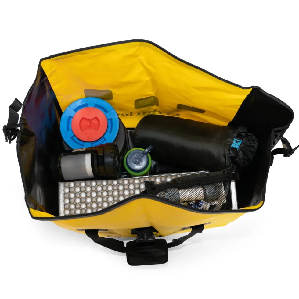 Burley Coho XC Dry Bag Packsack - geel