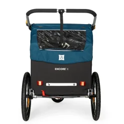 Burley Encore X Fietskar voor 1-2 Kinderen - pacific blue/black