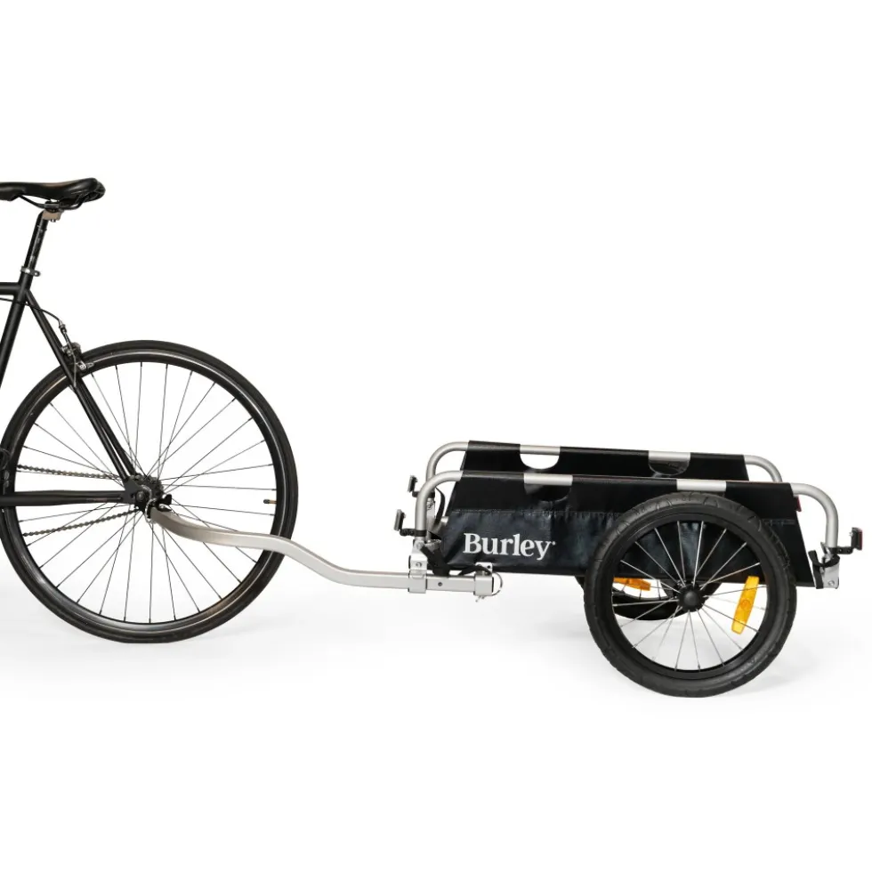 Burley Flatbed Transportkar - zwart