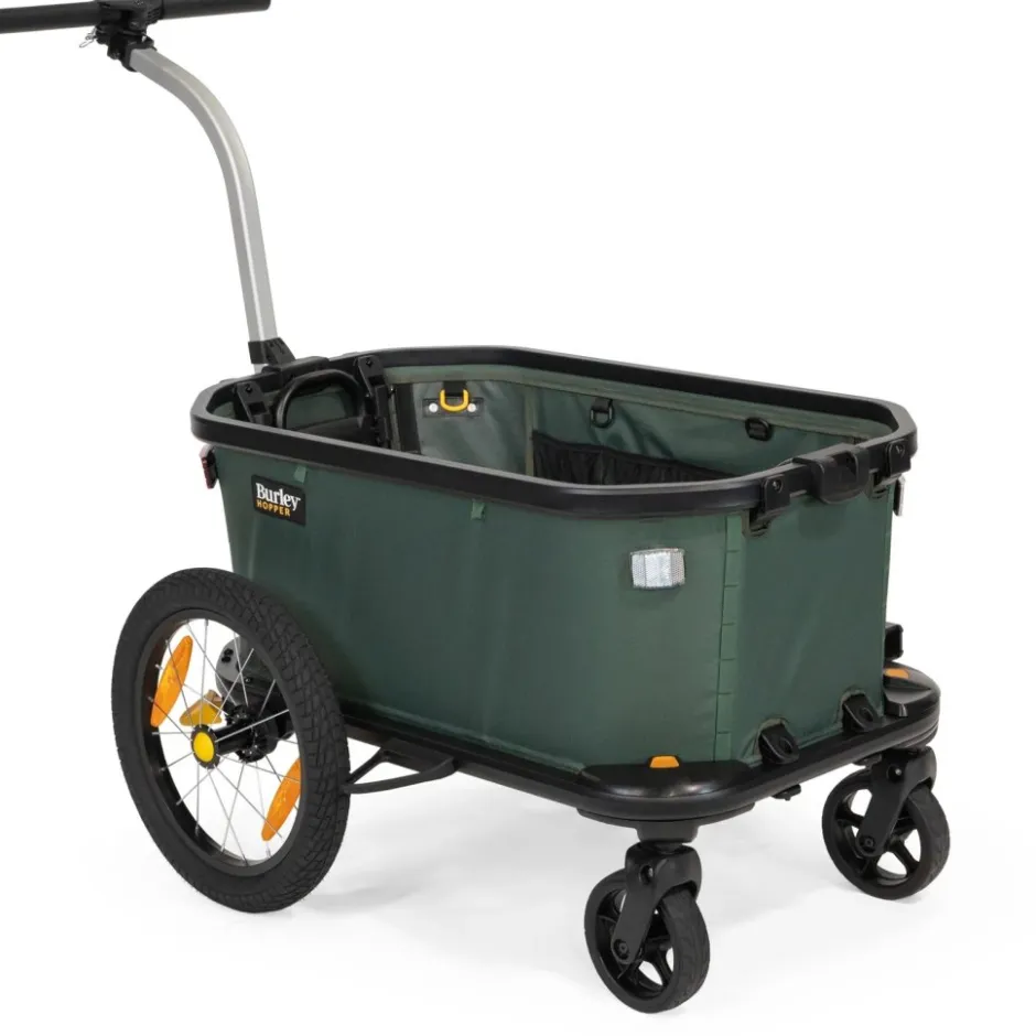 Bagagekarren < Burley Hopper Vrachtkar - emerald green