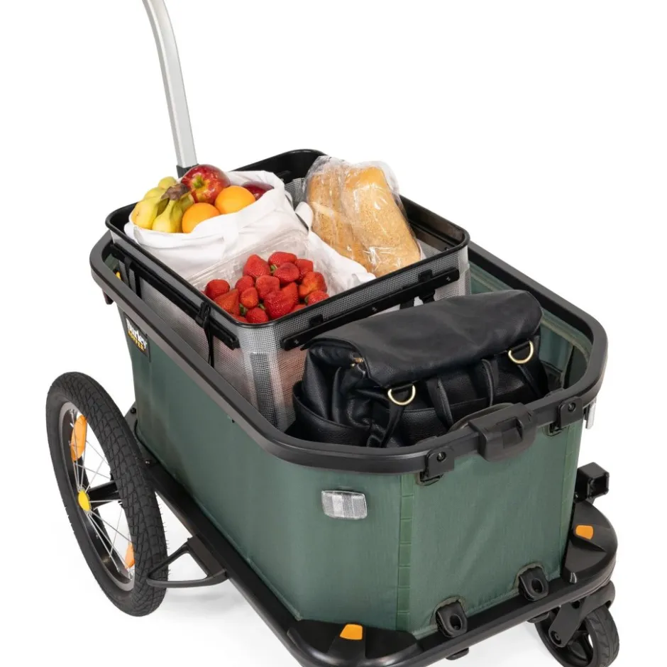 Bagagekarren < Burley Hopper Vrachtkar - emerald green