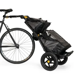 Burley Travoy Lower Market Bag - Onderste Fietstas 40L - donkergrijs