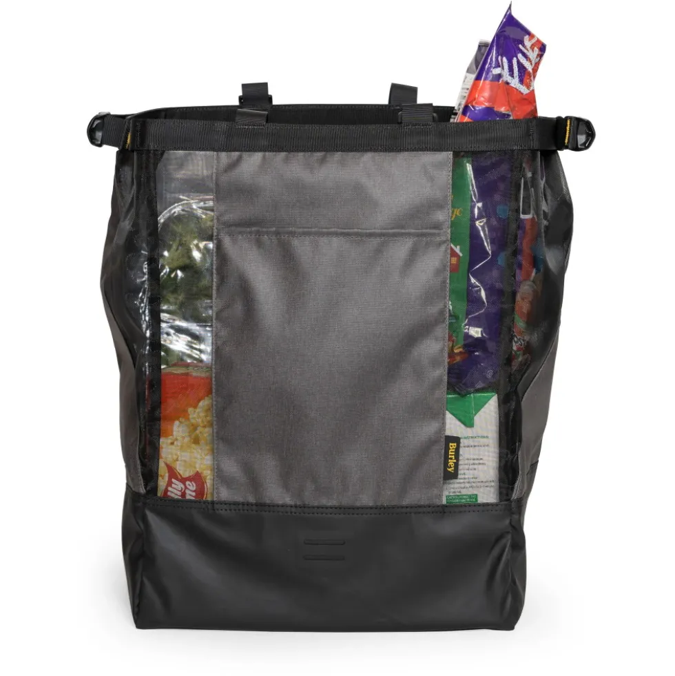 Burley Travoy Lower Market Bag - Onderste Fietstas 40L - donkergrijs
