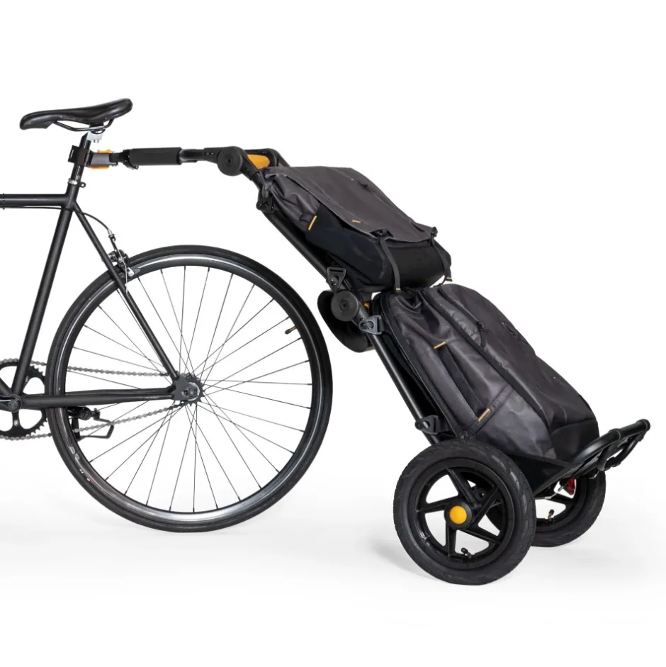 Bagagekarren < Burley Travoy Transportkar - zwart