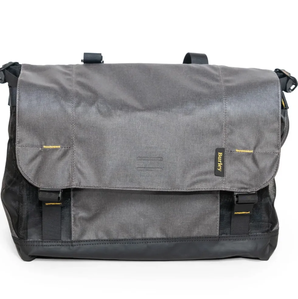 Burley Travoy Upper Market Bag - Bovenste Fietstas 22L - donkergrijs
