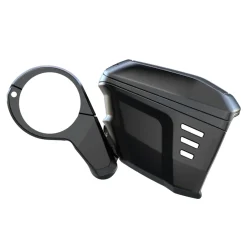 E-Bike Verlichting < Busch + Müller E-Bike Fietslamp Vooraan BRIQ-XL E, E-25 - 156-01 - zwart