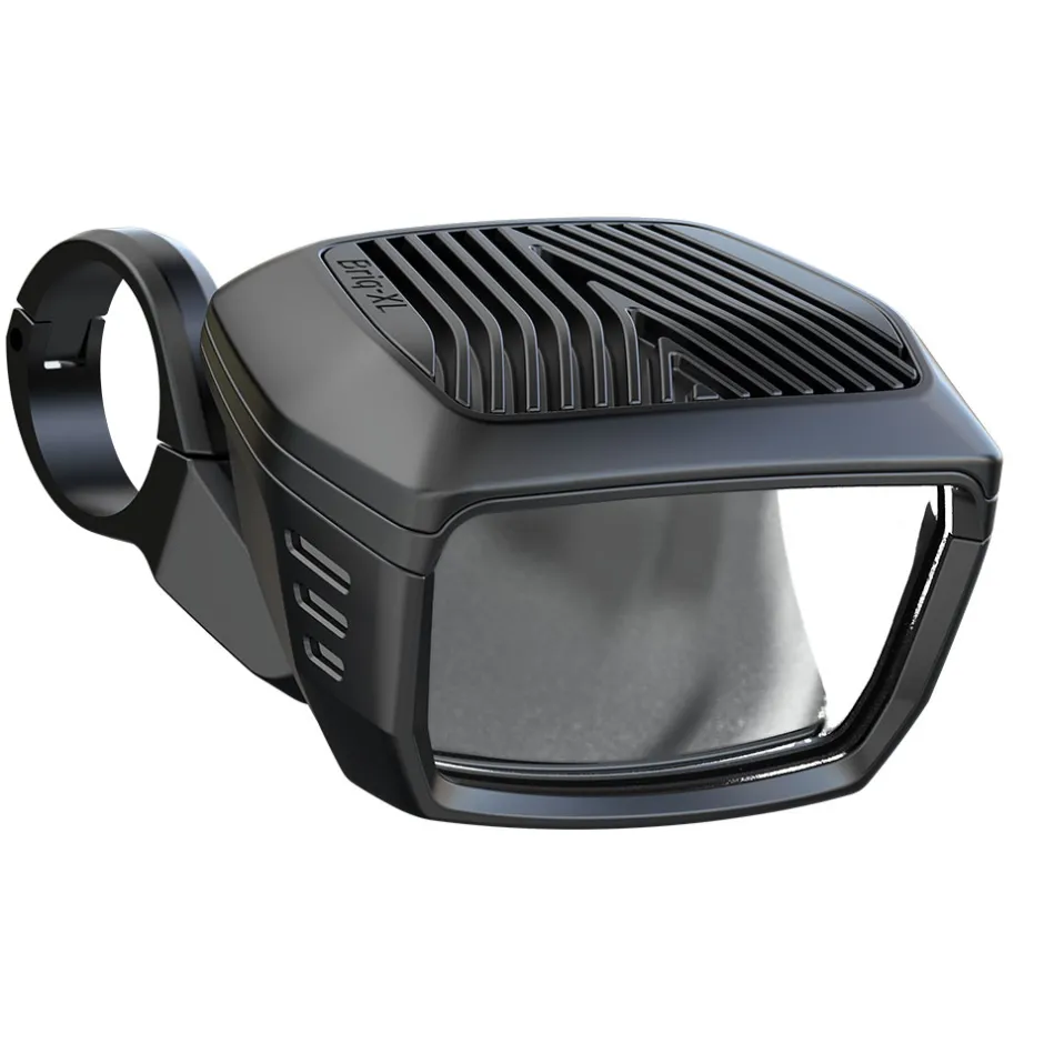 E-Bike Verlichting < Busch + Müller E-Bike Fietslamp Vooraan BRIQ-XL E, E-25 - 156-01 - zwart