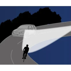 E-Bike Verlichting < Busch + Müller E-Bike Fietslamp Vooraan BRIQ-XL E, E-25 - 156-01 - zwart
