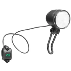Busch + Müller Fietslamp Vooraan - LUMOTEC IQ-XS E Highbeam - 167HRU65-0B - zwart