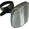 Verlichting|Reflectoren < Busch + Müller Front Reflector for Screw Clamp Mount - 313/5WB
