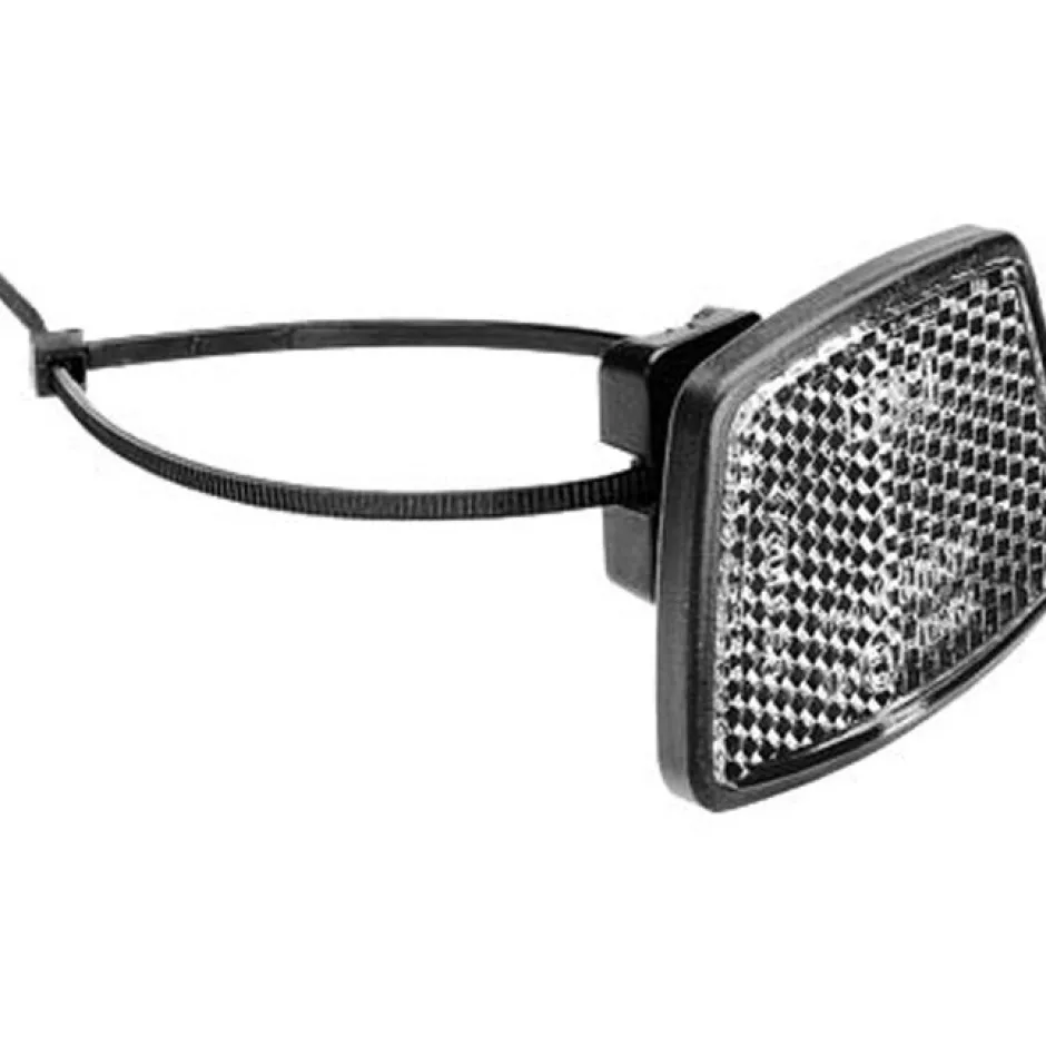 Verlichting|Reflectoren < Busch + Müller Front Reflector with Tie Wrap Mounting - 313/5K