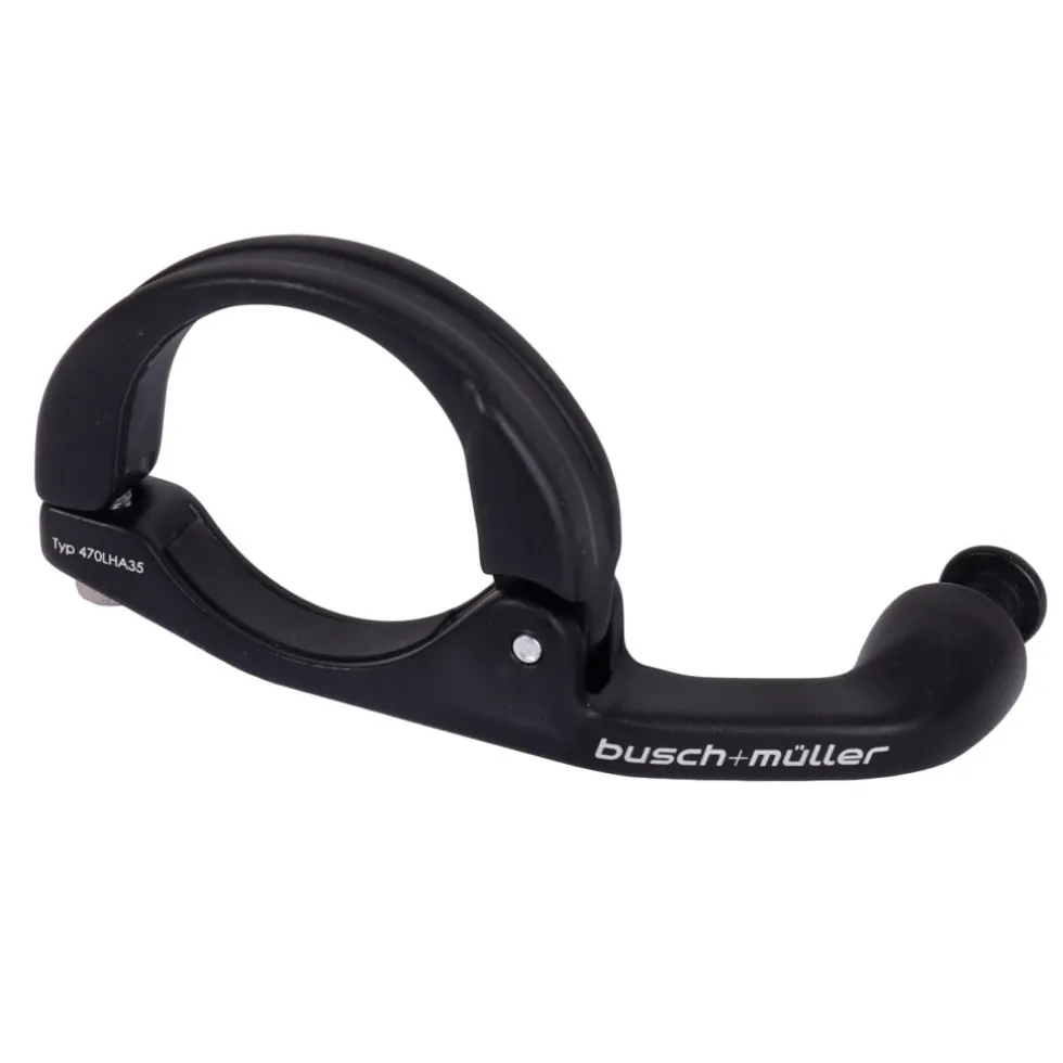Busch + Müller Handlebar Mounting Bracket - 470LHA35PB - 35 mm