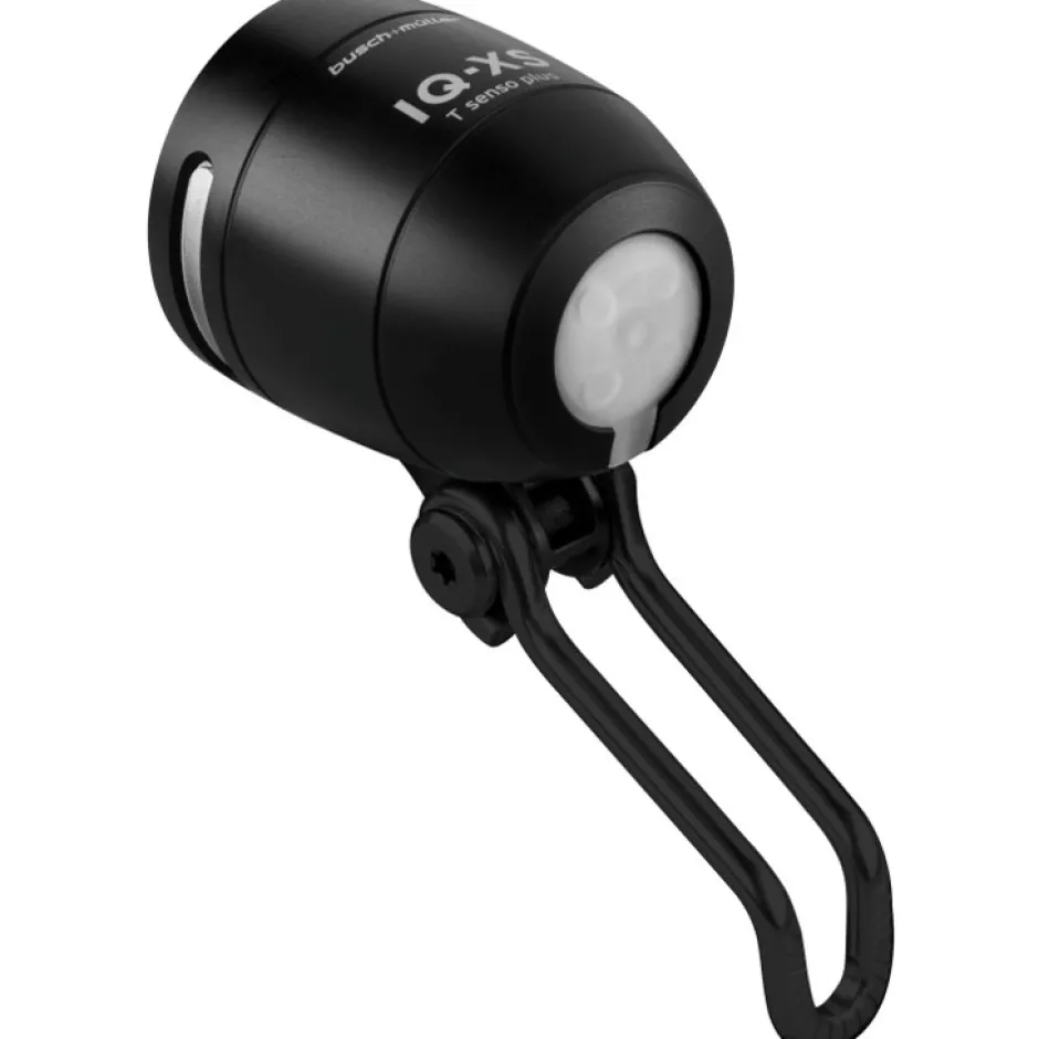 Voorlampen|Verlichting < Busch + Müller IQ-XS T Senso Plus Fietslamp Vooraan - 167RTSNDI - zwart